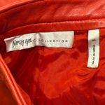 Nasty Gal Red Leather Skirt Photo 3