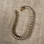 Beautiful big stones tennis bracelet. Vintage look but brand new Gold Photo 4
