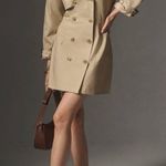Anthropologie Mare Mare Double-Breasted Trench Coat Dress, Size XS Photo 0