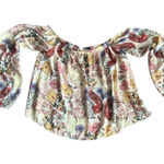 Love, Fire Love fire Women's Off-The-Shoulders Floral Top Photo 0