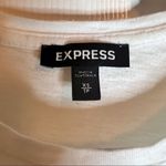 EXPRESS Tee with Decal. Very cute. Size XS Y2K Classic Staple Piece Photo 3