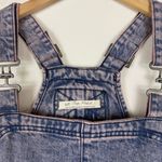 Free People We the Free Denim Overall Smock Mini in Pink Dreams Wash Photo 7