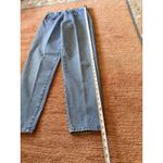 Bill Blass Vintage  Italy High Rise Mom Jeans Blue 100% Cotton Size 8 Photo 1
