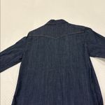 Dark Blue Denim Shirt by Earl Jean Photo 3