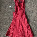 Rachel Roy Rachel  Tie Waist Faux wrap dress with side pockets Photo 2