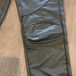 Christian Audigier NWT  Gray/silver faux leather skin tight pants. Sz S Photo 5