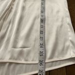 Pinko Silk Satin Stretch Cream V Photo 2