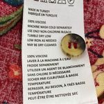 Maeve  by Anthropologie Floral Pintuck Pleat Shirt Red XS Photo 12