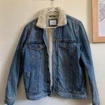 Old Navy Sherpa Blue Jean Jacket Photo 0