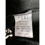 Tobi Black Lace Off The Shoulder Crop Top Size Medium Photo 4