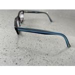 Mayhem MAYO S16 Eyeglasses Frames ONLY Brown Tortoise Blue Stripe Flex 49 Photo 2