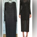 Gianni Bini
Tilly Rhinestone Mesh Crew Neck Long Sleeve Sheath Dress S/M Photo 0