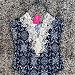 A'Gaci 🫐NWT Boho Halter Bodysuit Photo 0