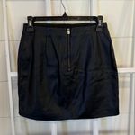 Hollister Black Leather Skirt Photo 4