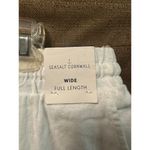 NWT Sea Salt Cornwall Tide Flow Trousers Linen Wide Full Length Size 6 Chalk White Photo 6