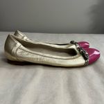 AGL Attilio Giusti Leombruni Gold Leather & Pink Cap Photo 2