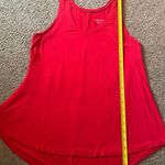 Merona  Relaxed-Fit Red Tank Top, Size M Photo 4