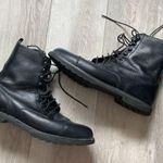 Rockport Leather Boots lace up womens Black (size 7.5) vibram morflex combat Photo 4