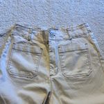 Bagatelle Cream Flare Wide Leg Crop Jeans Photo 1