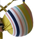 new Dalcosta ❤︎ Brazil Padded 2 Ways to Wear Bikini Top with Bow ❤︎ Stripe Print Size L Photo 7