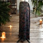 Nina Leonard VINTAGE LENNIE New York LNY Vintage-Inspired Fringed Skirt - Dark Academia Photo 2