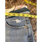 H&M x &Denim Size 12 Blue Distressed Destructed Mini Skirt and Scarf Photo 6