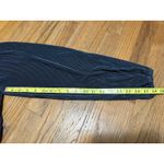 ASTR The Label Ziva Top Pleated Balloon Sleeve Plisse Blouse Deep Teal Medium Photo 9