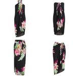 Walter Baker NEW Floral Sarong Magnolia One Size Floral Swim Coverup Photo 1