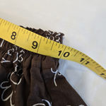 Faithfull the Brand Faithful the brand Anthropologie Eva brown floral shorts paper bag style size 2 Photo 9