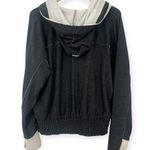 Johnny Was Calme | M | Cozy Smocked Hoodie Pullover Pockets Sweatshirt Sweater Photo 6