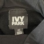 Ivy Park  Black Oversized Logo Hooded Size XS Photo 3