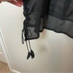 BNWT! Joyfolie Rey Top Black Mesh Tunic with Tassels Size XL Photo 2