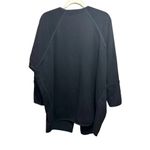 Athleta  Black Cozy Karma Wrap Cardigan Size Small Photo 2