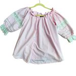 Romeo + Juliet Couture Romeo & Juliet M Couture Off Shoulder Puff Sleeve Blouse Baby Pink Lolita Lace Photo 7