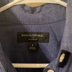 Banana Republic Banana‎ Republic Blue Casual Button Down Shirt Photo 1