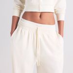 SKIMS Cotton Jersey Wide Leg Pant in Marble, Size Large Photo 1