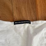 Brandy Melville White Wrap Tie Top Photo 4