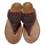 The Sak  Women's Colorful Crochet Sandals,Size 9 Photo 0