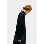 Sleeper Luna Maxi Dress with Detachable Feathers Black Womens Size XS Photo 3