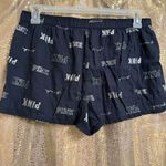 PINK - Victoria's Secret  Black Gold Soft Sleep Boxer Shorts Large Photo 1