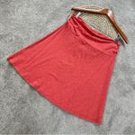 NWT Toad&Co Women’s Organic Cotton Chaka Mini Skirt Pull On in Coral Blaze M Orange Size M Photo 3