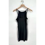 Adidas Adicolor Classic Fitted Summer Mini Dress Black White Women's XS Photo 5