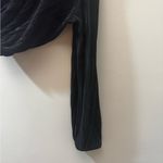 EXPRESS  Black Stretchy One-Shoulder Long Sleeve Blouse Like New Size M Photo 8