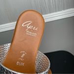 Italian Shoemakers Apri by  Sandals Silver Strap Toe Ring  Flats Women's Size 8.5 Photo 6
