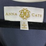 Anna Cate Meredith Dress Crepe Navy Blue Women’s Small cocktail career dress Photo 2