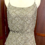 W118 By Walter Baker grey sequin mesh top size Small Photo 0