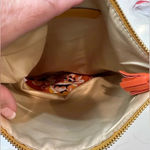 Rachel Pally  Reversible Orange Flower Clutch Photo 4