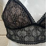Victoria's Secret Victoria’s Secret Black Crochet Lace Bralette size S Photo 3