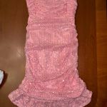 Lucy in the Sky Sequin Dress Pink Photo 0