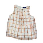 Apt. 9 white and coral business casual blouse Photo 1